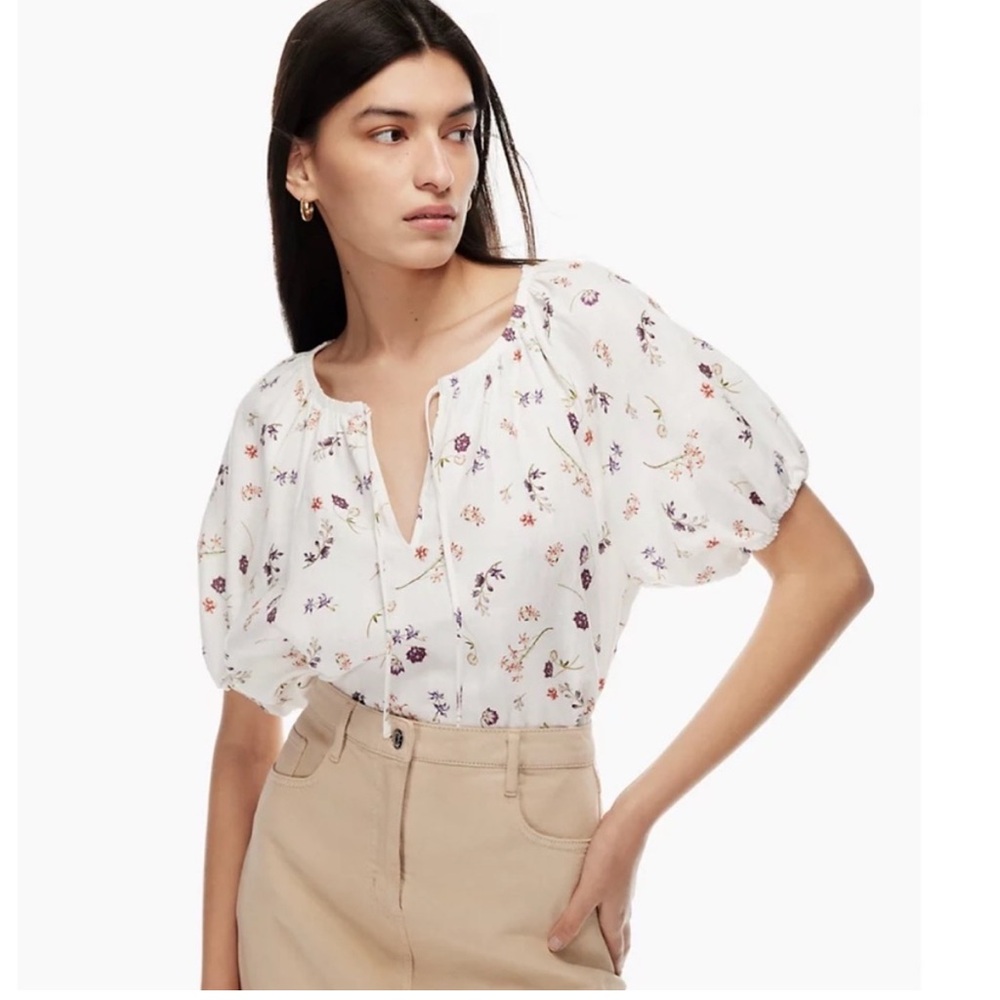 Wilfred Dickenson Spring Medley Floral Print Blouse